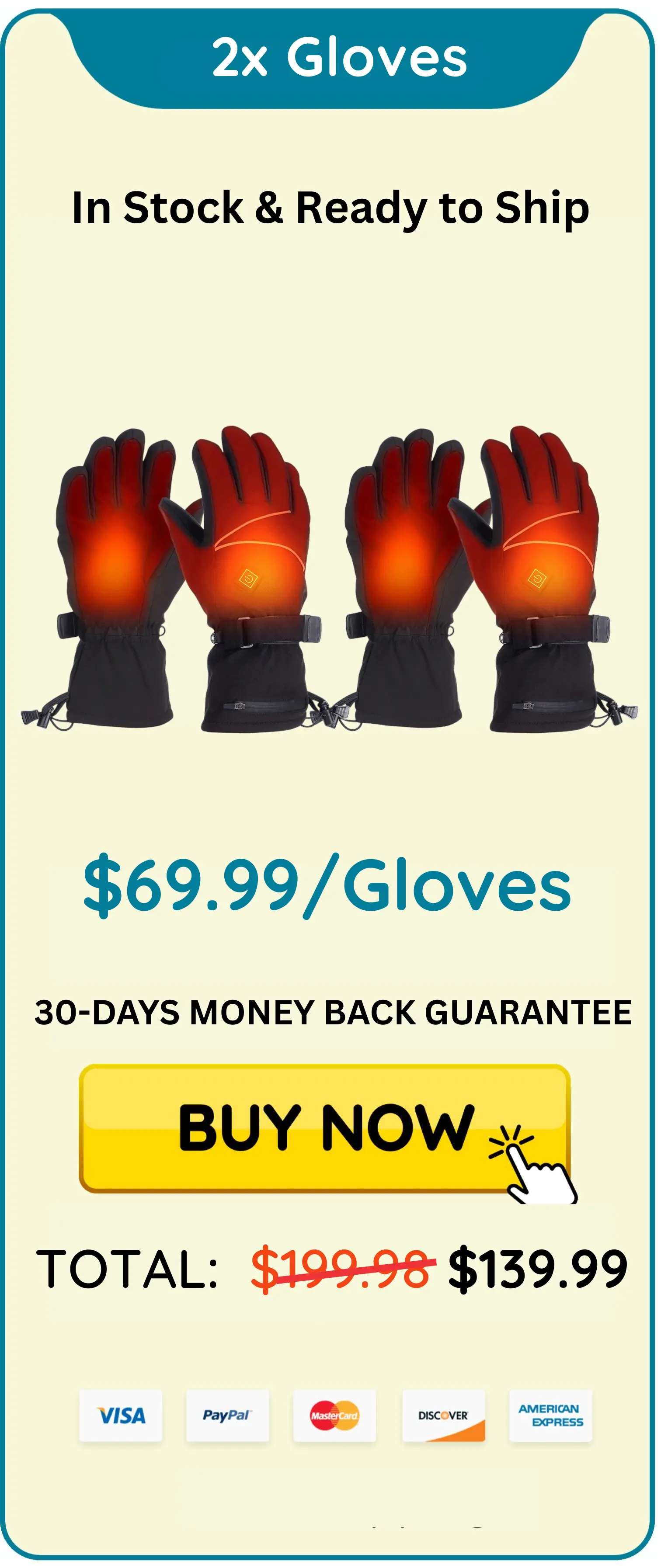 Hotjak Heated Gloves package 2